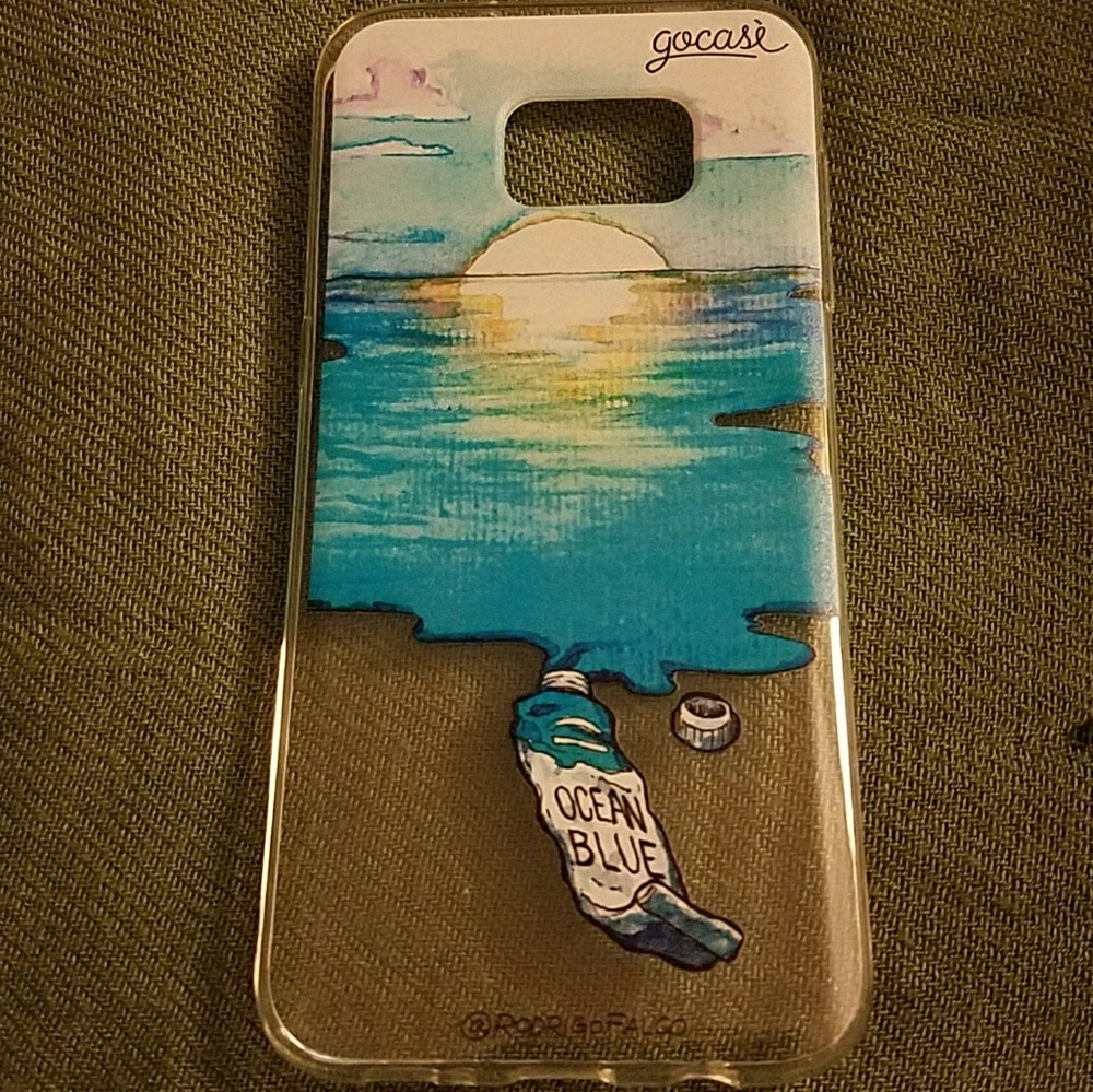 Galaxy s7 edge case + free gift
